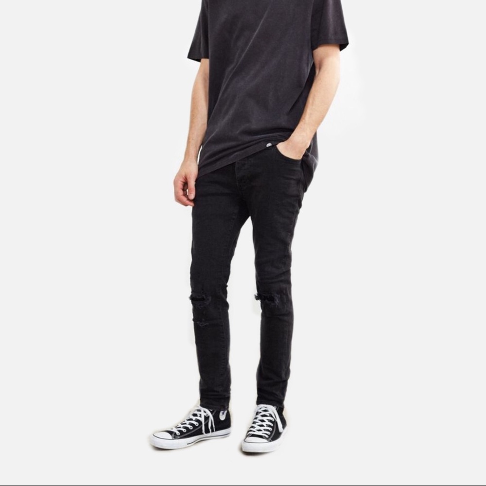 NEUW ‘Hell Skinny’ Distressed Jeans Sz Waist 32’